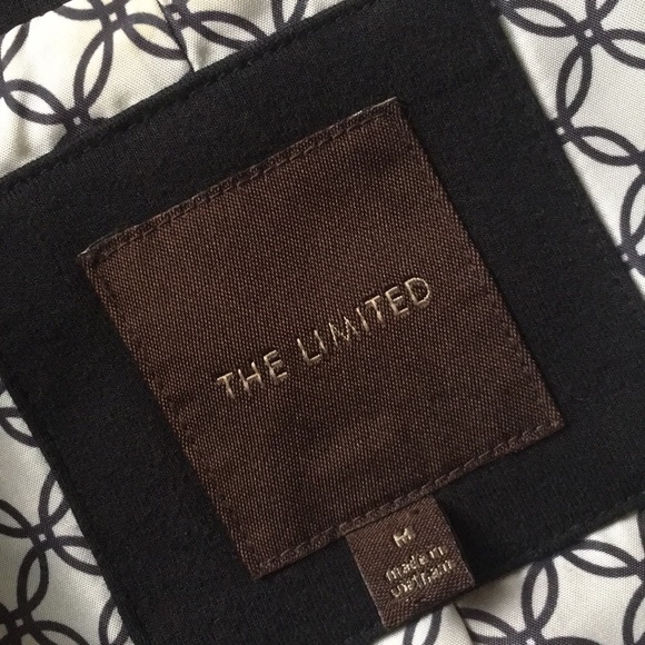 Double-breasted Black Blazer cuffs to 3/4 Sleeve - Picture 5 of 6